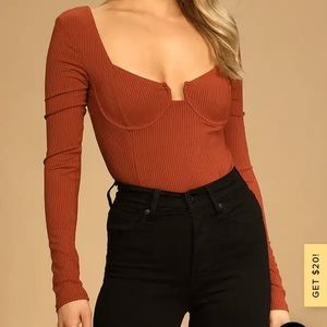 NWT Lulu’s Bodysuit Size XS